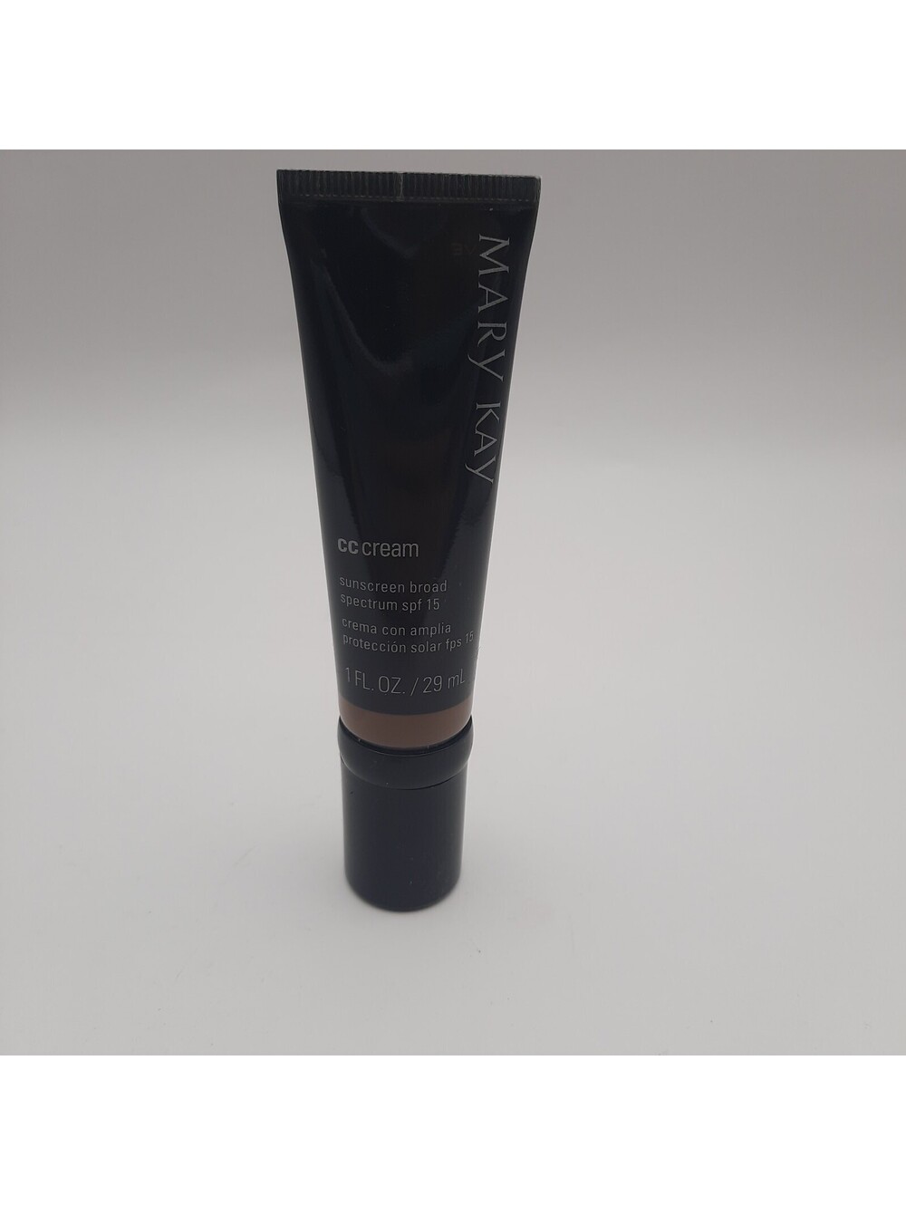 Mary Kay CC Cream Sunscreen Broad Spectrum SPF 15 Very Deep Cream 1 oz